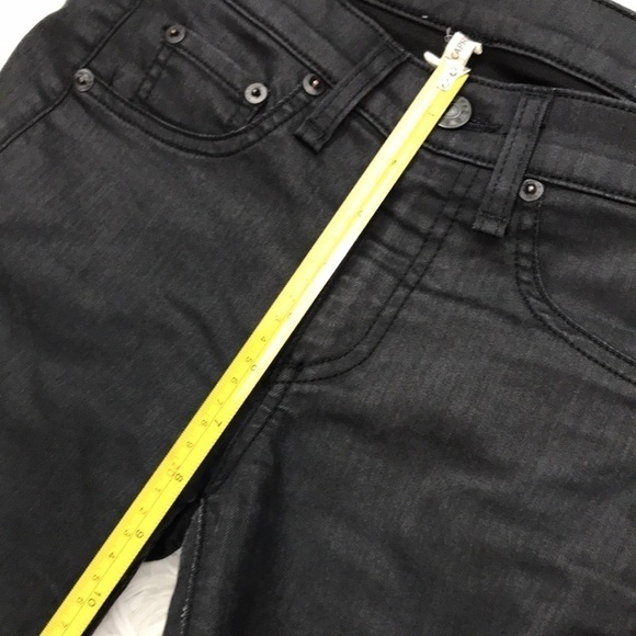 Rag & Bone Black Skinny Zipper Capri Jeans - Picture 8 of 12
